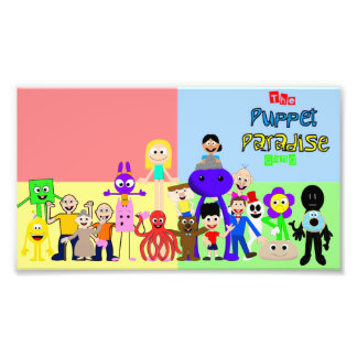 The Puppet Paradise Gang  Photo Print