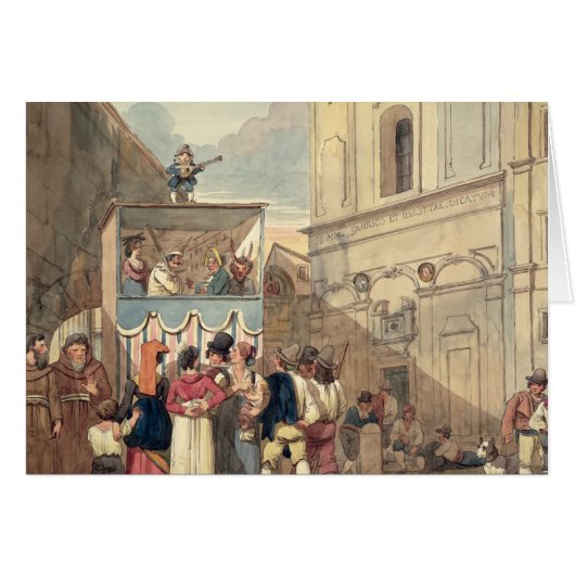 The Puppet Theatre Cards (Front Horizontal)