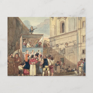 The Puppet Theatre Postcard