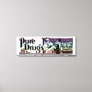 The Pure Drugs Pharmacy 2 Canvas Print