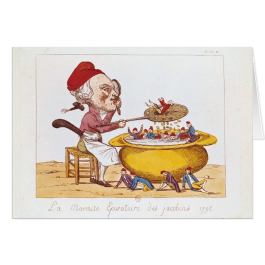 The Purifying Pot of the Jacobins, 1793 Cards (Front Horizontal)