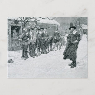 The Puritan Governor Postcard