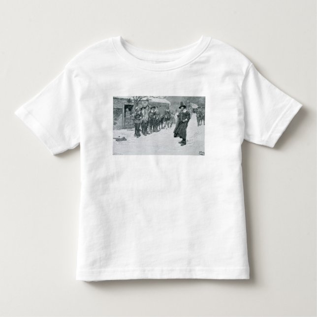 The Puritan Governor Toddler T-shirt (Front)
