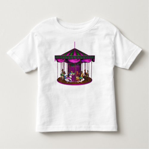 The Purple Carousel Toddler T_shirt