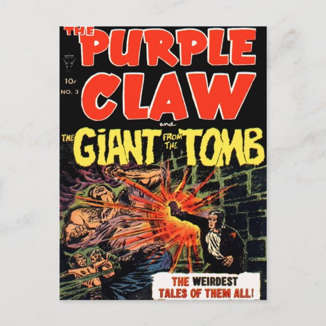 The Purple Claw #3 Postcard (Front)