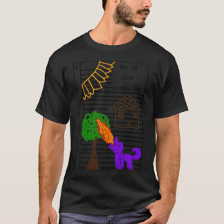 The Purple Dog From Mars family T-Shirt