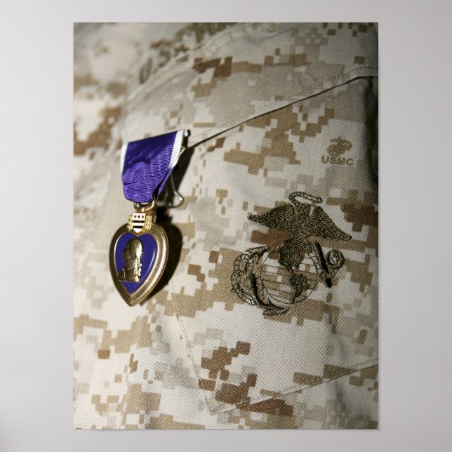 The Purple Heart Award Poster (Front)