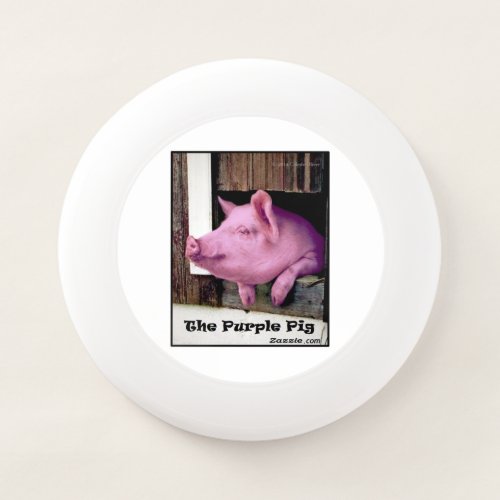 The Purple Pig Frisbee Disc