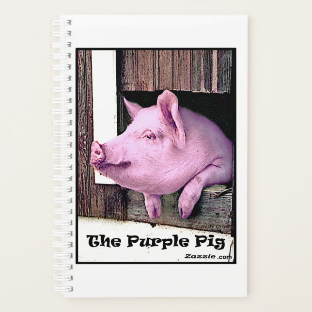 The Purple Pig Planner Notebook (Front)