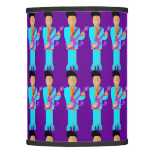 The Purple Pixie – Patterned Lamp Shade (2)