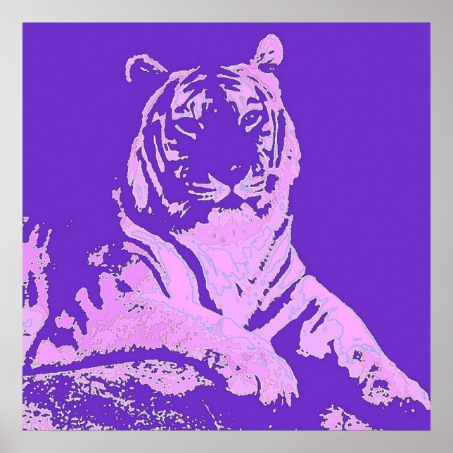 The Purple Tiger Poster (Front)