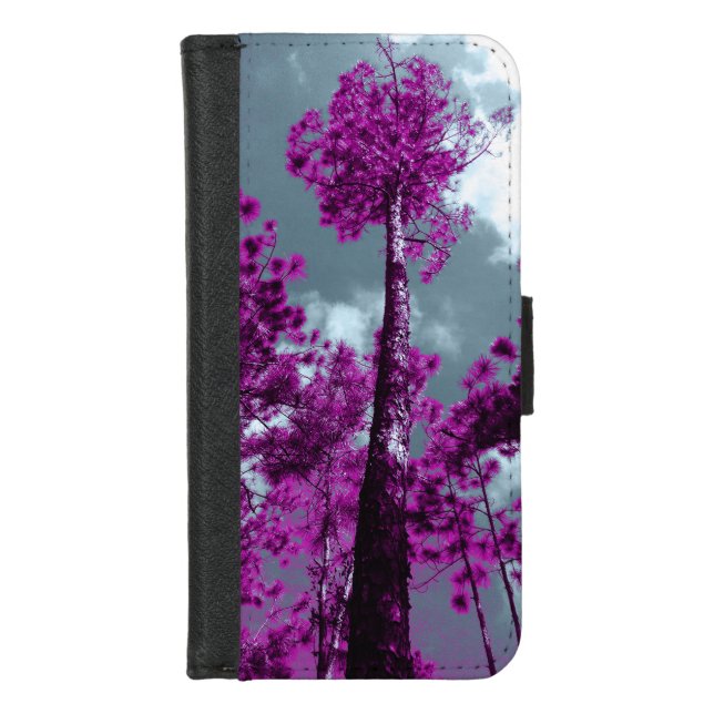 The Purple Tree  iPhone Wallet Case (Front)
