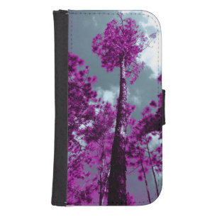 The Purple Tree  Galaxy S4 Wallet Case