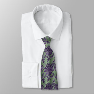 The Purple Velvet  Series Design 2  Neck Tie