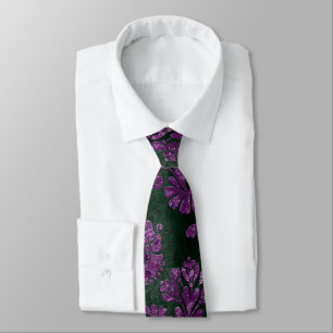The Purple Velvet Series Design 9 Neck Tie