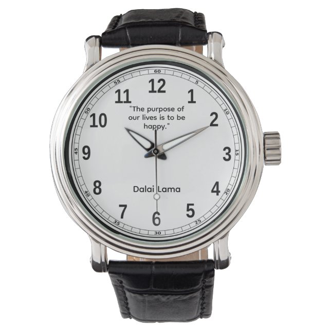 The purpose of our lives, Dalai Lama Watch (Front)