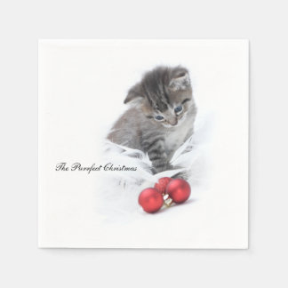 The Purrfect Christmas Napkins