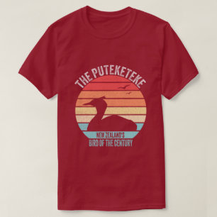 The Puteketeke New Zealand's Bird Of The Century T-Shirt