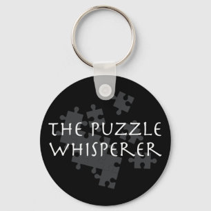 The Puzzle Whisperer Keychain