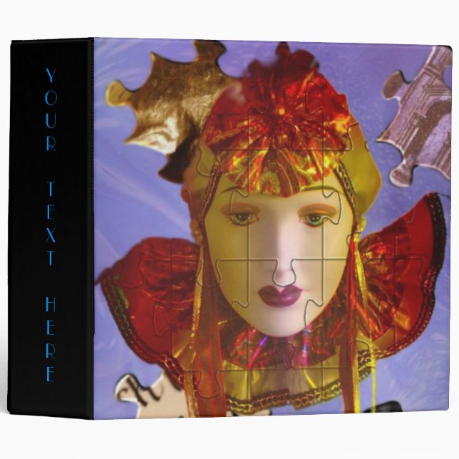 The Puzzler Avery Binder (Front/Spine)