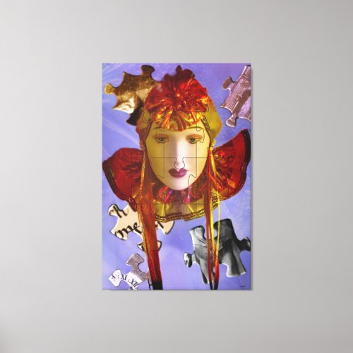 The Puzzler Stretched Canvas Print