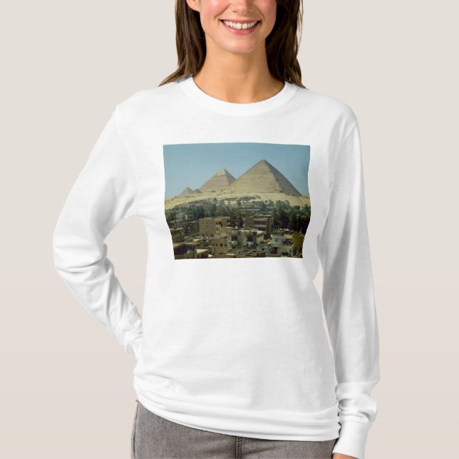 The Pyramids of Giza, c.2589-30 BC, Old Kingdom T-Shirt (Front)
