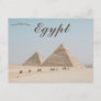 The Pyramids of Giza in Giza Egypt Postcard