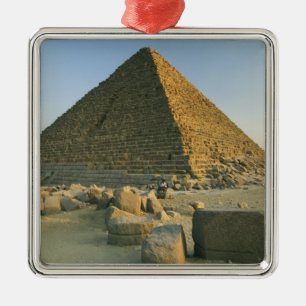 The Pyramids of Giza, which are alomost 5000 2 Metal Ornament