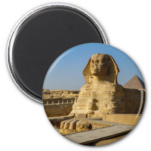 The Pyramids of Gizeh in Egypt Magnet