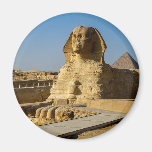 The Pyramids of Gizeh in Egypt Magnet