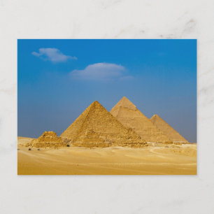 The Pyramids of Gizeh Postcard