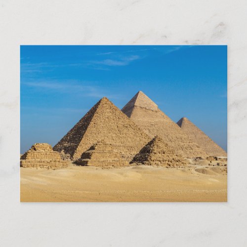 The Pyramids of Gizeh Postcard