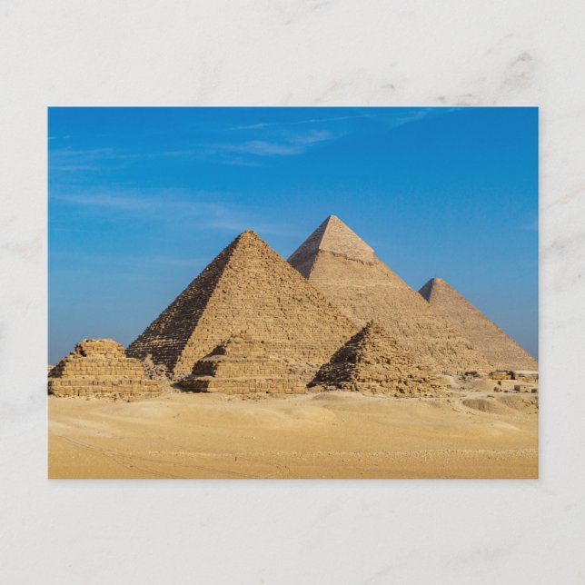 The Pyramids of Gizeh Postcard (Front)
