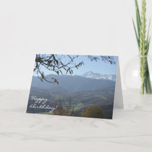 The Pyrenees birthday card