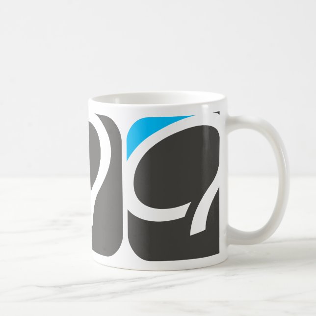 The Q Mug - Quaero Blue (Right)