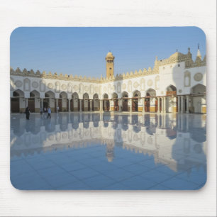 The Qibla Liwan of Azhar Mosque Muslim Egypt Cairo Mouse Pad