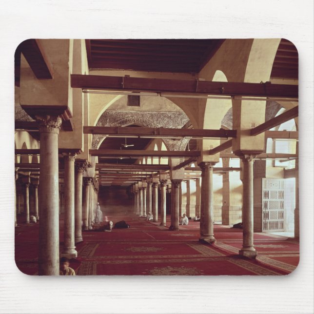 The Qibla Liwan of the Mosque of Al-Azhar Mouse Pad (Front)