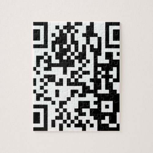 The QR Code Jigsaw Puzzle