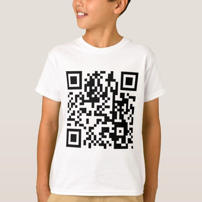 The QR Code T-Shirt (Front)
