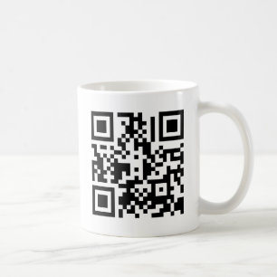 The QR Cube   Coffee Mug