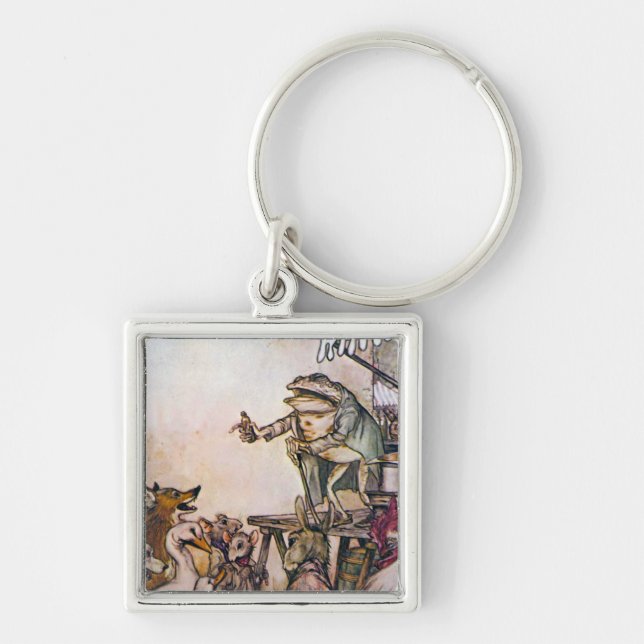 The Quack Frog Keychain (Front)