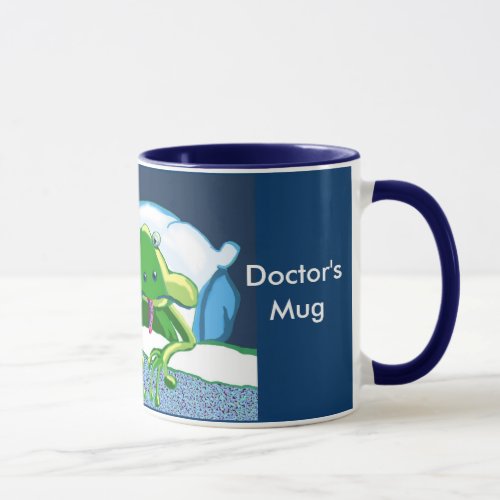 The Quack or Doctor Duck does his rounds Mug