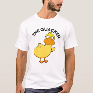 The Quacken Funny Duck Pun T-Shirt