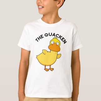 The Quacken Funny Duck Pun T-Shirt
