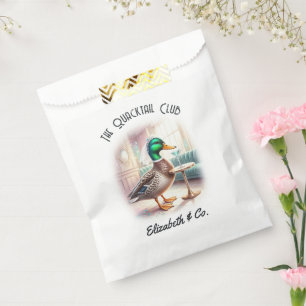 The Quacktail Club Preppy Lake Bachelorette Favor Bag
