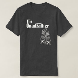 The QuadFather Roller Skating design T-Shirt