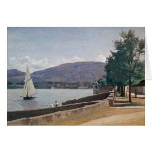 The Quai des Paquis, Geneva, c.1842 Cards