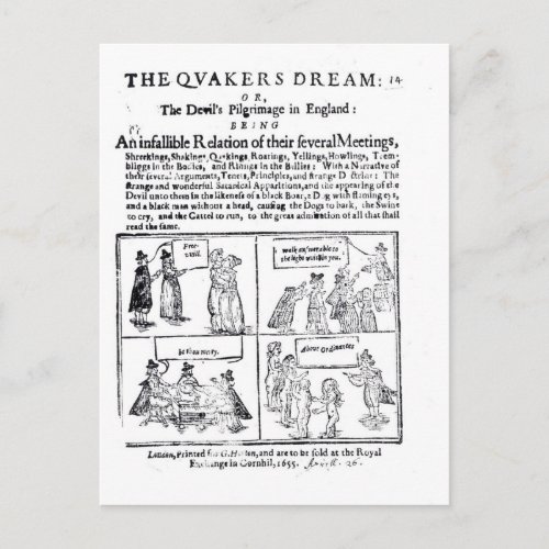 The Quakers Dream Postcard