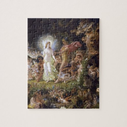 The Quarrel of Oberon and Titania Jigsaw Puzzle