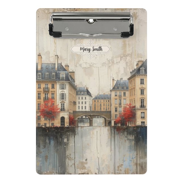 The Quarters Design 01  Mini Clipboard (Front)